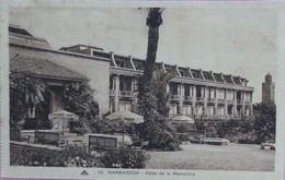C. P. A. : Maroc : MARRAKECH : Hotel De La Mamounia, En 1933 - Marrakech