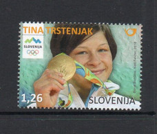 OLYMPICS - SLOVENIA - 2016 - RIO DE JANEIRO  OLYMPICS MEDAL WINNER   MINT NEVER  HINGED - Summer 2016: Rio De Janeiro