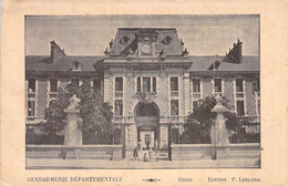 CPA France - Dijon - Gendarmerie Départementale - Animée - Edition P Leblond - Oblitérée 3 Octobre 1921 - Dijon