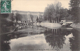 CPA France - Environs De Semur - Le Barrage Du Pont - Nénuphars - Oblitérée 1909 - Semur