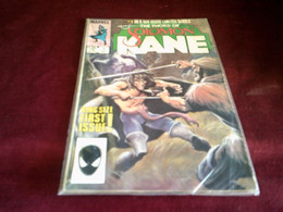 THE SWORD  OF SOLOMON  KANE  N° 1  1985 - Marvel