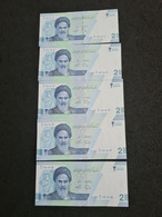 Year  2022 Iran Banknote UNC 5 X 2toman/20000 Rial PNew (P161) - World Banknote Number - Iran