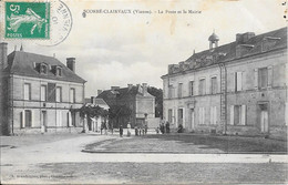 SCORBE-CLAIRVAUX - La Poste Et La Mairie - Scorbe Clairvaux