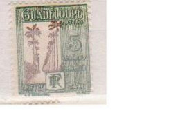 GUADELOUPE           N°  YVERT  TAXE 27  NEUF AVEC CHARNIERES   ( CHARN 04/58  ) - Timbres-taxe