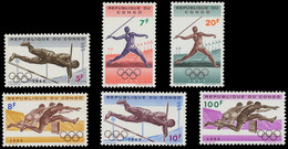 545/550** - Jeux Olympiques Tokyo / Olympische Spelen In Tokio / Olympische Spiele In Tokio - CONGO - Unused Stamps