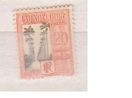 GUADELOUPE           N°  YVERT  TAXE 30 NEUF AVEC CHARNIERES   ( CHARN 04/58  ) - Timbres-taxe