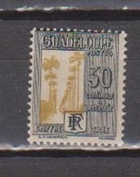 GUADELOUPE           N°  YVERT  TAXE 32 NEUF AVEC CHARNIERES   ( CHARN 04/58  ) - Strafport