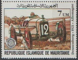 Mauritanie Mauritania - 1981 - Grand Prix Automobile - 7UM - Oblitéré - Mauritania (1960-...)
