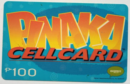 Philippines Cellcard 100 Peso " Pinaka " - Filippijnen