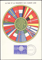 Grèce - Griechenland - Greece CM 1960 Y&T N°724 - Michel N°746 - 4,50d EUROPA - Cartes-maximum (CM)