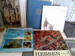 Konvolut: 5 Bände Diverse Literatur über Hessen Und Wiesbaden Und Umgebung. - Hesse