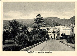 PAOLA ( COSENZA ) VEDUTA PARZIALE - CM 7,5 / CM 10,5 - 1930s (11805) - Cosenza