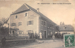 90-ANJOUTEY- DANS LA RUE PRINCIPALE - Andere & Zonder Classificatie