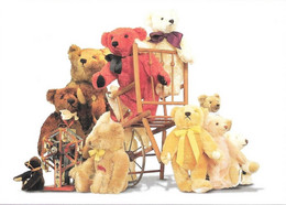 Schweiz Suisse 2000: TAG DER BRIEFMARKE Teddybären Teddy Bears CPI Entier / Bild-PK Mit ET-o BERN 21.11.2000 - Poppen