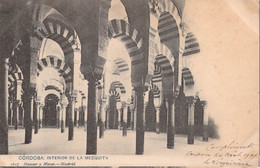 CPA - ESPAGNE - CORDOBA - Interior De La Mezquita - Hauser Y Menet - Madrid - Précurseur - Córdoba