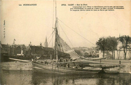 Caen * Vue Sur Le Port * Bateau - Caen