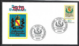 ALLEMAGNE RFA 1978: FDC "Journée Du Timbre" - 1971-1980