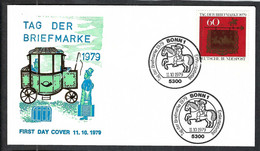 ALLEMAGNE RFA 1979: FDC "Journée Du Timbre" - 1971-1980