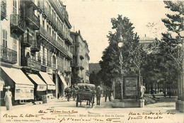 Aix Les Bains * La Rue Du Casino Et Hôtel Métropole * Attelage - Aix Les Bains