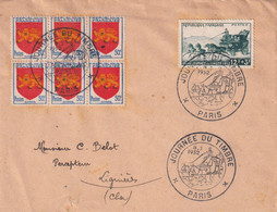 France - Journée Du Timbre 1952 - Enveloppe - Stamp's Day