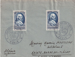 France - Journée Du Timbre 1953 - Enveloppe - Tag Der Briefmarke