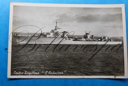 Destroyer  Contre-Torpilleur. L'Audacieux Carte Photo Combier - Warships