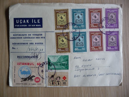 (7) Turkije Türkei * 1963 COVER FDC SENT TO WEST GERMANY SEE SCAN - Covers & Documents