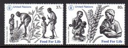 Nations-Unies United Nations New York 0976/77 Journée De L'alimentation, Famine, Nutrition - Tegen De Honger