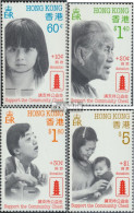 Hongkong 551-554 (kompl.Ausg.) Postfrisch 1988 Dachverband Wohltätigkeitsorganisat - Nuevos