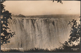 The Main Victoria Falls, Southern Rhodesia, C.1925 - SAPSCO RP Postcard - Zimbabwe