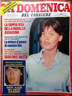 La Domenica Del Corriere 14 Luglio 1984 Maradona Napoli Medjugorje Garbo Guccini - Non Classificati