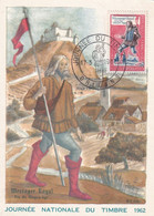 France - Journée Du Timbre 1962 Orléans - Carte Maximum - Tag Der Briefmarke