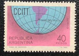 Republica Argentina - Argentinië - C11/39 - (°)used - 1968 - Michel 1004 - Bijeenkomst CCITT - Usati