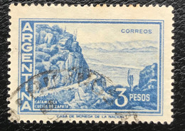 Republica Argentina - Argentinië - C11/39 - (°)used - 1960 - Michel 702 - Bergweg Zapata - Used Stamps