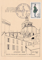 France - Journée Du Timbre 1967 Avignon - Carte Maximum - Stamp's Day