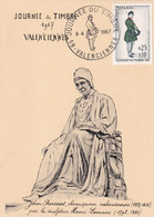 France - Journée Du Timbre 1967 Valenciennes - Carte Maximum - Stamp's Day