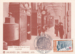 France - Journée Du Timbre 1979 Sainte Maxime - Carte Maximum - Tag Der Briefmarke