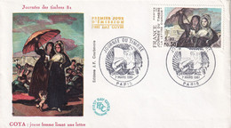 France - Journée Du Timbre 1981 Paris - Enveloppe - Stamp's Day