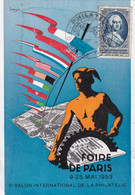 France Foire De Paris 1953 - Carte - Covers & Documents