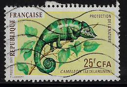 REUNION 1971 YT 399 PROTECTION CAMELEON - CFA39913 - Used Stamps