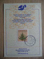 (7) CANADA 1981 CARD SEE SCAN - Cartas & Documentos
