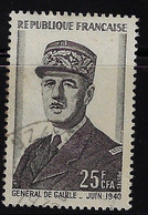 REUNION 1971 YT 400 ANNIVERSAIRE MORT GENERAL DE GAULLE - CFA400 - Used Stamps