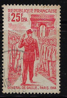 REUNION 1971 YT 402 ANNIVERSAIRE MORT GENERAL DE GAULLE - CFA4021 - Used Stamps