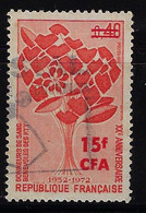 REUNION 1972 YT 409 ANNIVERSAIRE DONNEURS DE SANG - CFA4091 - Used Stamps