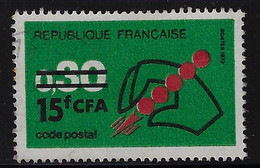 REUNION 1972 YT 410 CODE POSTAL - CFA4102 - Used Stamps