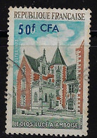 REUNION 1973 YT 416 LE CLOS-LUCE A AMBOISE - CFA4163 - Used Stamps