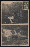 CPA - (Portugal) Salto Da Ribeira E Moinho D'Agua - Horta - Acores (obl. 1914) Se Décolle - Açores