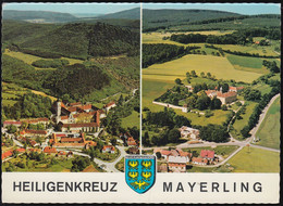 Austria - 2534 Mayerling - Heiligenkreuz - 2x Luftbild - Aerial View - Nice Stamp "sport" - Heiligenkreuz
