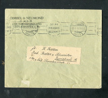 Deutsches Reich / 1922 / Brief Stempel "LUDWIGSHAFEN, 50 Pf FRANKO BEZAHLT" (1215) - Covers & Documents