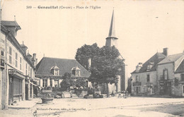 23-GENOUILLAT- PLACE DE L'EGLISE - Other & Unclassified